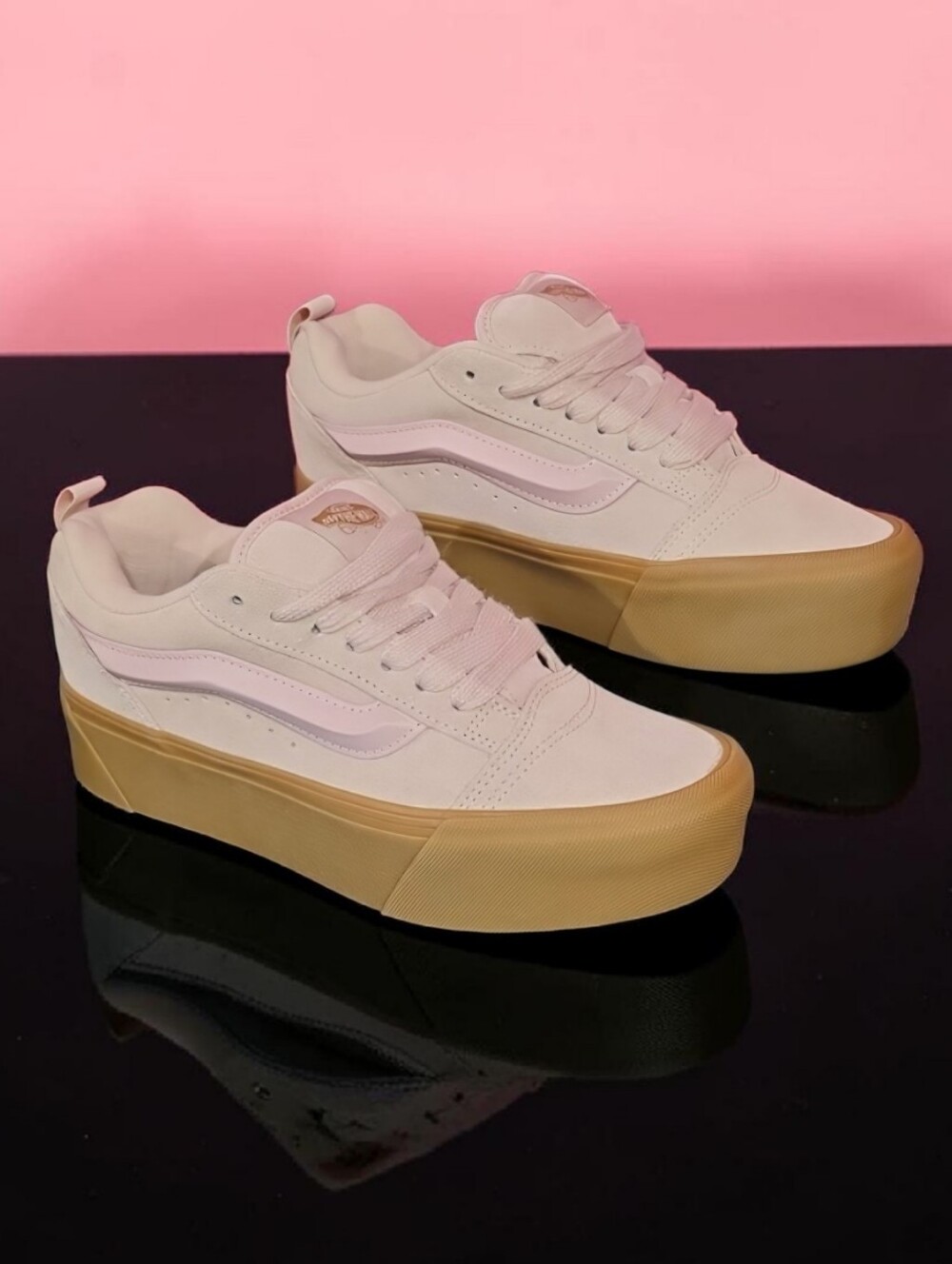 Vans Knu Stack – Rose Smoke / Gum – Men’s Size 8, Women’s Size 9.5